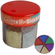 POTE BRILLANTINA 6 COLORES 50 GRS